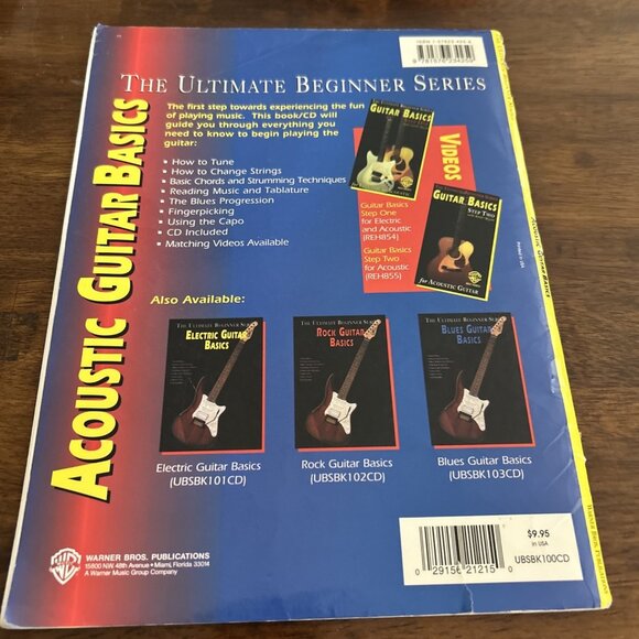 The Ultimate Beginner Series Acoustic Guitar Basics Steps 1 & 2 By Keith Wyatt - Picture 7 of 14